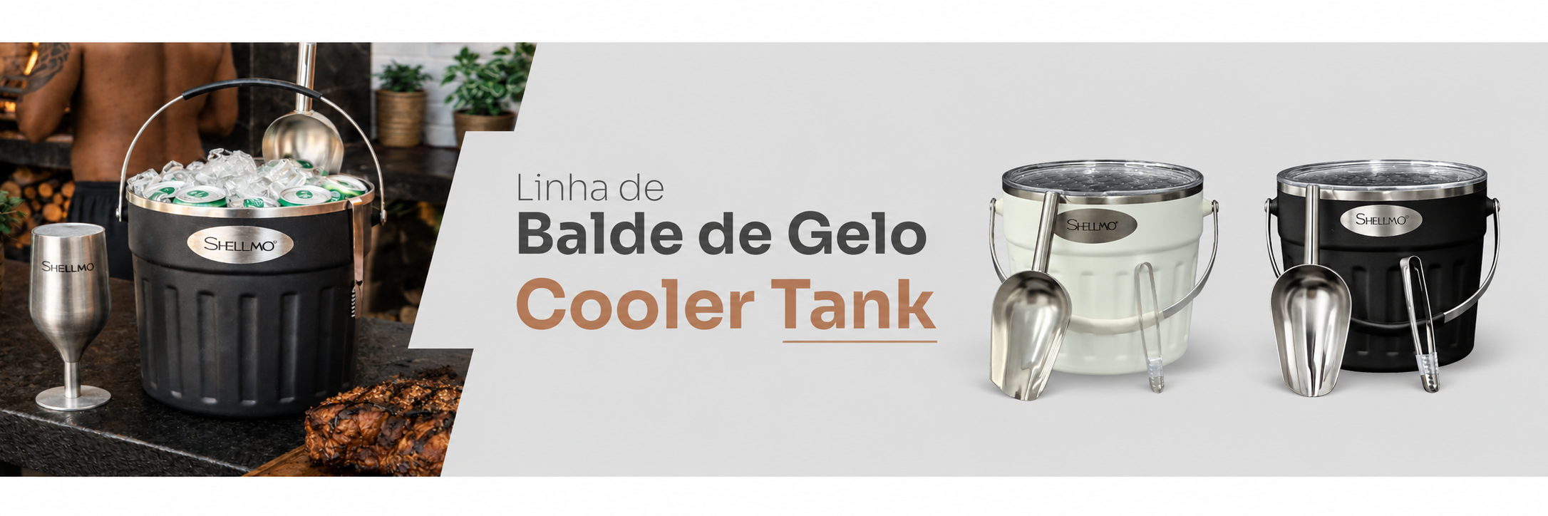 Balde de Gelo Cooler Tank