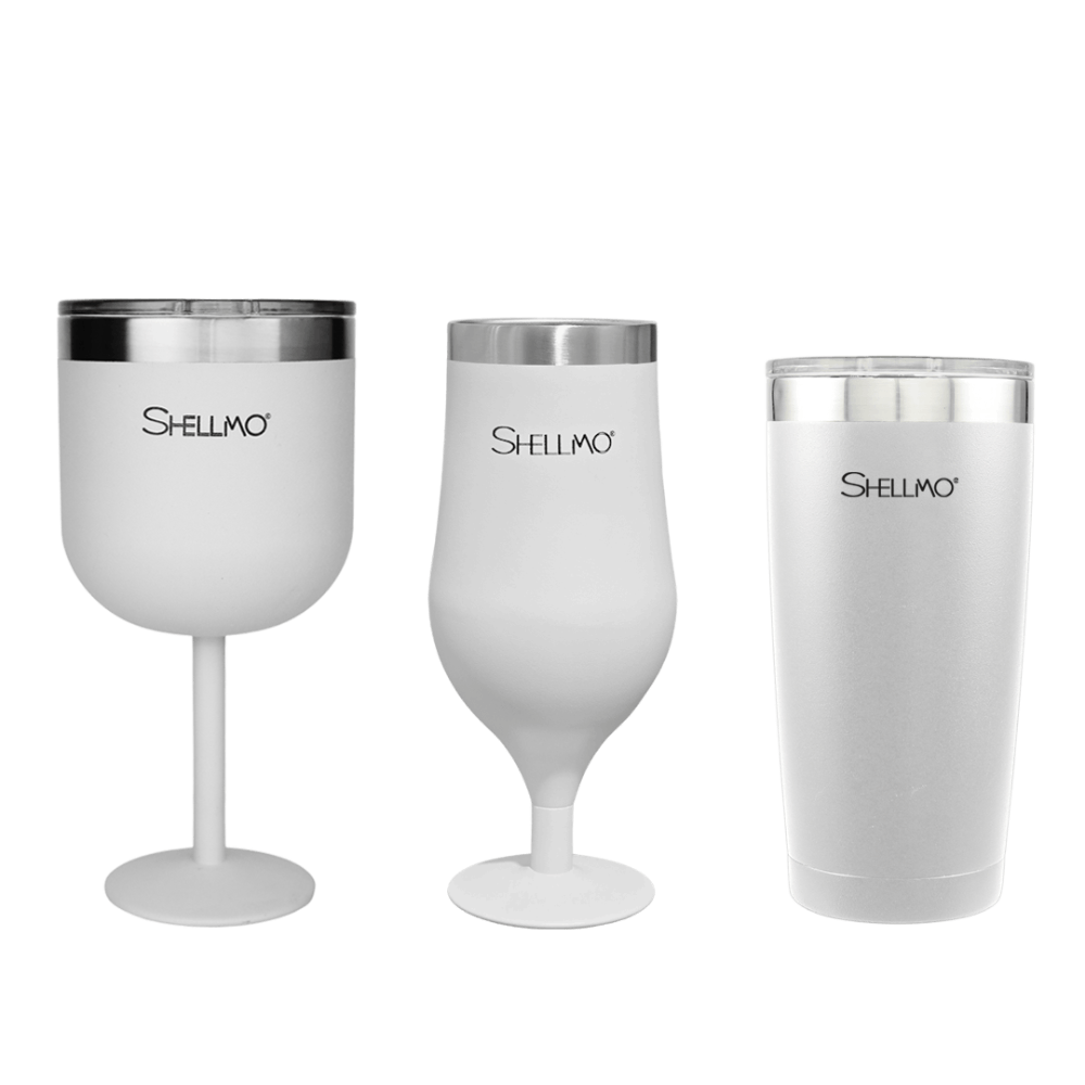 Kit Taça para Gin + Taça para cerveja + Copo Térmico a Vácuo