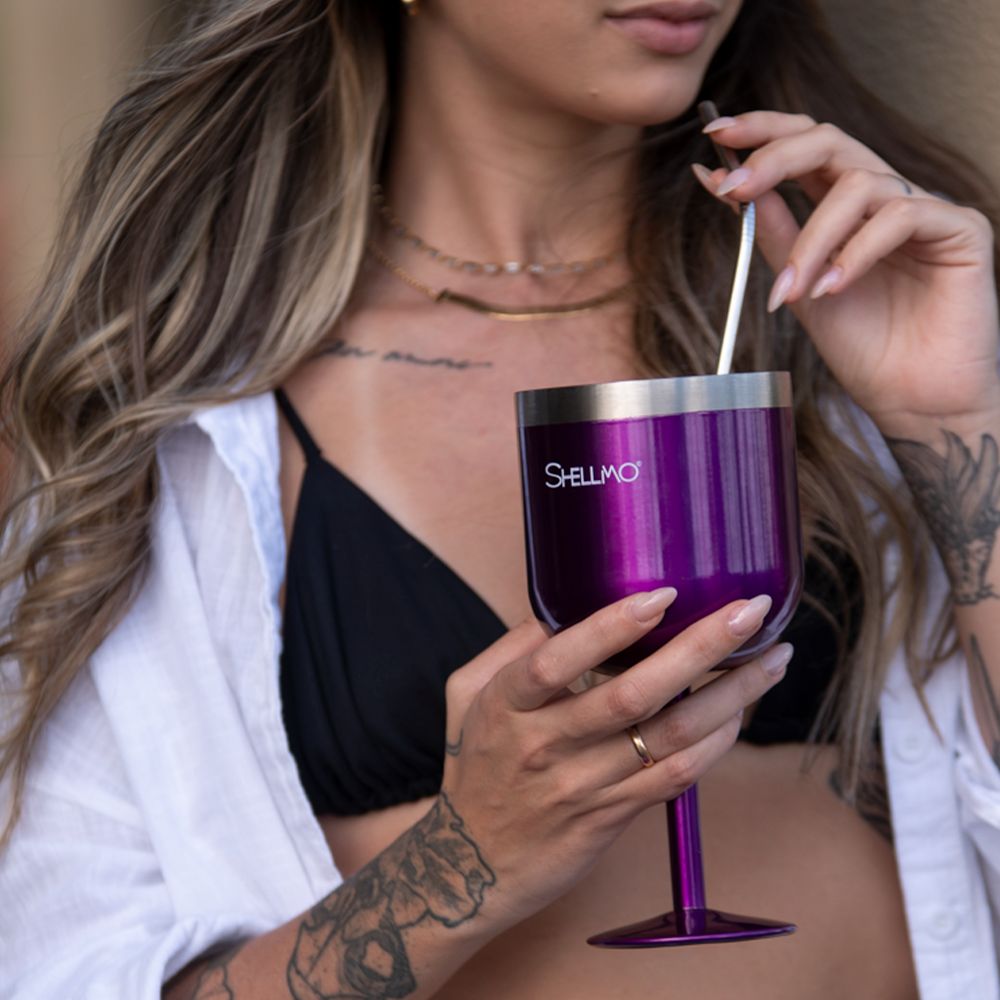 Kit Taça para Gin + Copo Térmico a Vácuo
