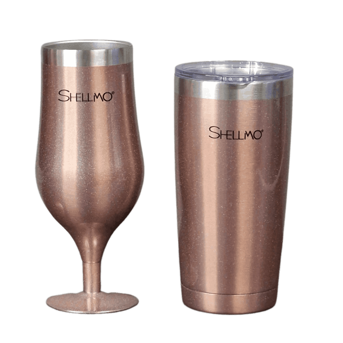 Kit Taças Térmica para Cerveja + Copo Térmico a Vácuo